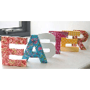 DECOPATCH Paper Mache Letter E