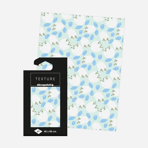 DECOPATCH Texture Paper 40cm x 60cm Tulip Flower