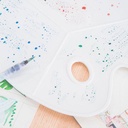 DELI 3-Well Plastic Palette