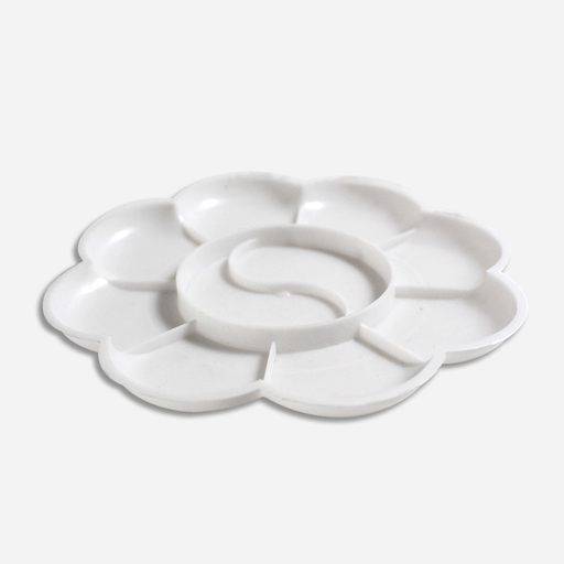 DELI 8-Well Flower Plastic Palette