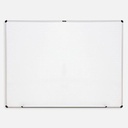 DELI Aluminium Frame Dry Erase White Board 120cm x 90cm