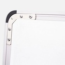 DELI Aluminium Frame Dry Erase White Board 120cm x 90cm