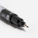 DELI Permanent Twin Marker Black