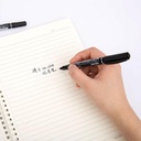 DELI Permanent Twin Marker Black