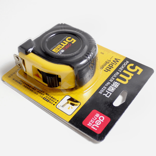 DELI Pocket Ruler Tape Measure 19mm x 5m