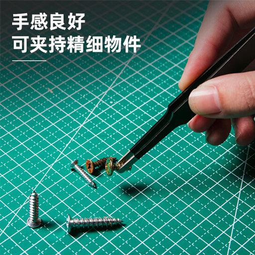 DELI Stainless Steel Tweezer Set x 3