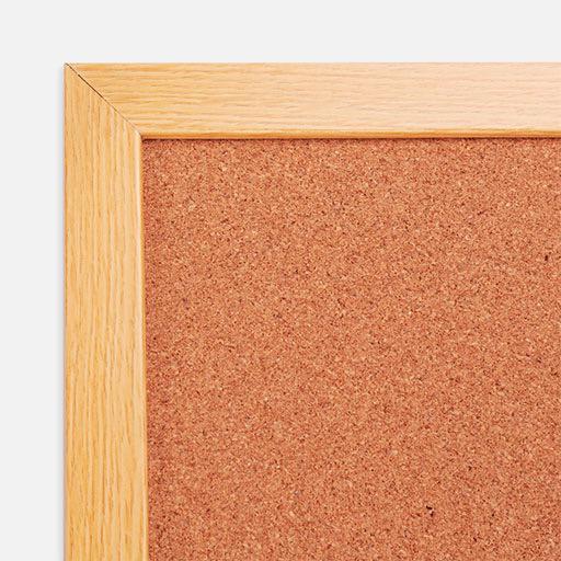 DELI Wooden Frame Cork Board 40cm x 60cm