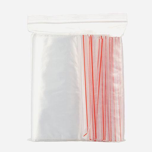DELI Zip Lock Bag 17cm x 24cm x 100