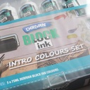 DERIVAN Block Ink 75ml Introduction Set x 5