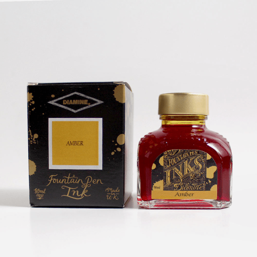 DIAMINE Fountain Pen Ink 80ml Amber