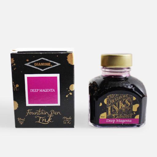 DIAMINE Fountain Pen Ink 80ml Deep Magenta