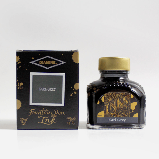 DIAMINE Fountain Pen Ink 80ml Earl Grey