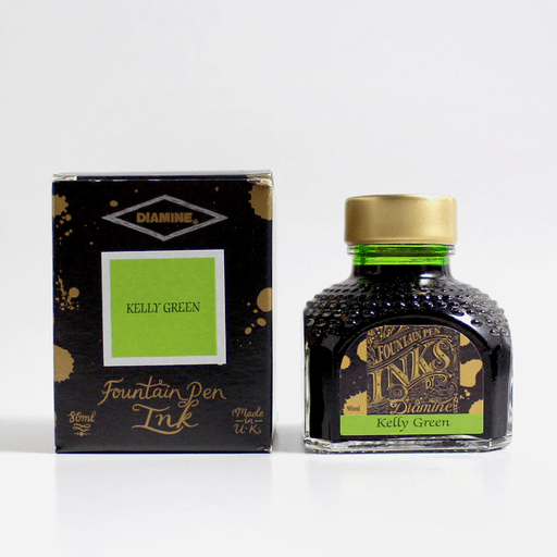 DIAMINE Fountain Pen Ink 80ml Kelly Green