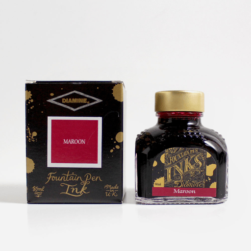 DIAMINE Fountain Pen Ink 80ml Maroon