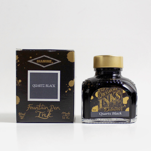 DIAMINE Fountain Pen Ink 80ml Quartz Black