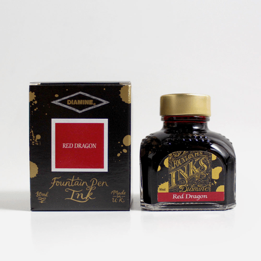 DIAMINE Fountain Pen Ink 80ml Red Dragon