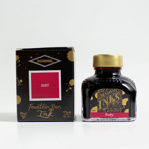 DIAMINE Fountain Pen Ink 80ml Ruby