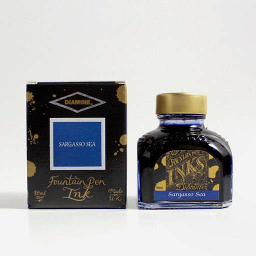DIAMINE Fountain Pen Ink 80ml Sargasso Sea