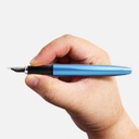 DIPLOMAT Magnum Aegean Blue Fountain Pen Broad