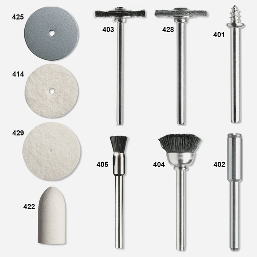 DREMEL Cleaning & Polishing Accessory Set x 20
