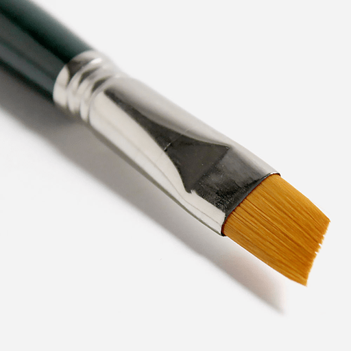 ESCODA Barroco Gold Toray Angular Brush 8