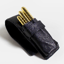 ESCODA Leather 3-Brush Case