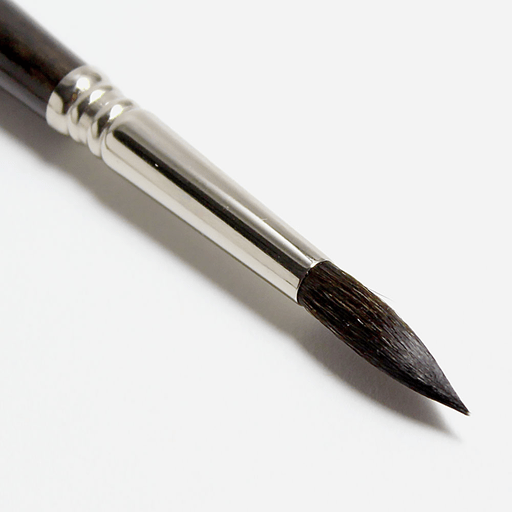 ESCODA Ultimo Tendo Synthetic Squirrel Round Pointed Brush 1