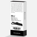 ESCODA Watercolor Synthetic Travel Brush Black Set x 3