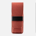 ESCODA Watercolor Synthetic Travel Brush Red Set x 3