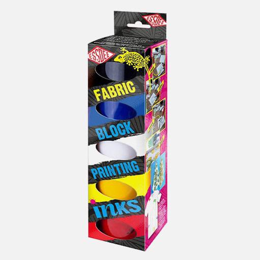 ESSDEE Fabric Block Printing Ink 150ml Set x 5