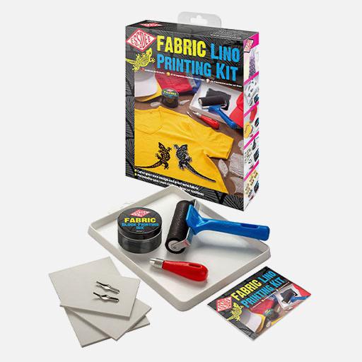 ESSDEE Fabric Lino Printing Set x 11