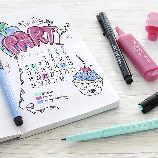 FABER-CASTELL Bullet Journaling Starter Set x 9