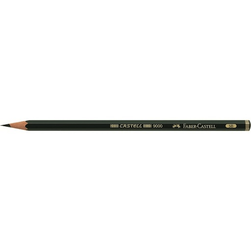 FABER-CASTELL Castell 9000 Graphite Pencil 5B