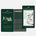 FABER-CASTELL Castell 9000 Graphite Pencil Design Set x 12 (5H-5B)