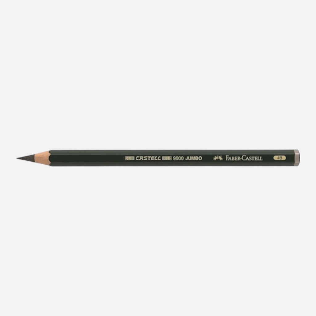 FABER-CASTELL Castell 9000 Jumbo Graphite Pencil 6B