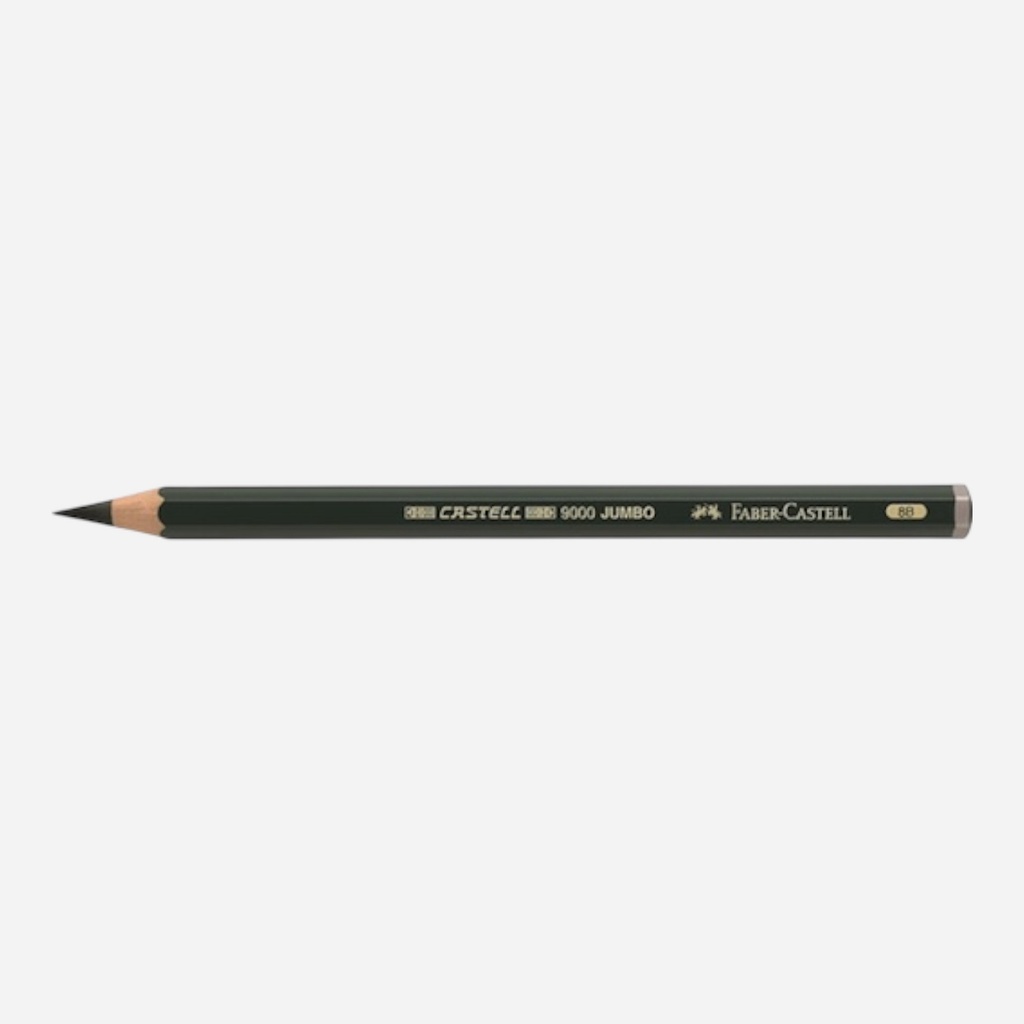 FABER-CASTELL Castell 9000 Jumbo Graphite Pencil 8B