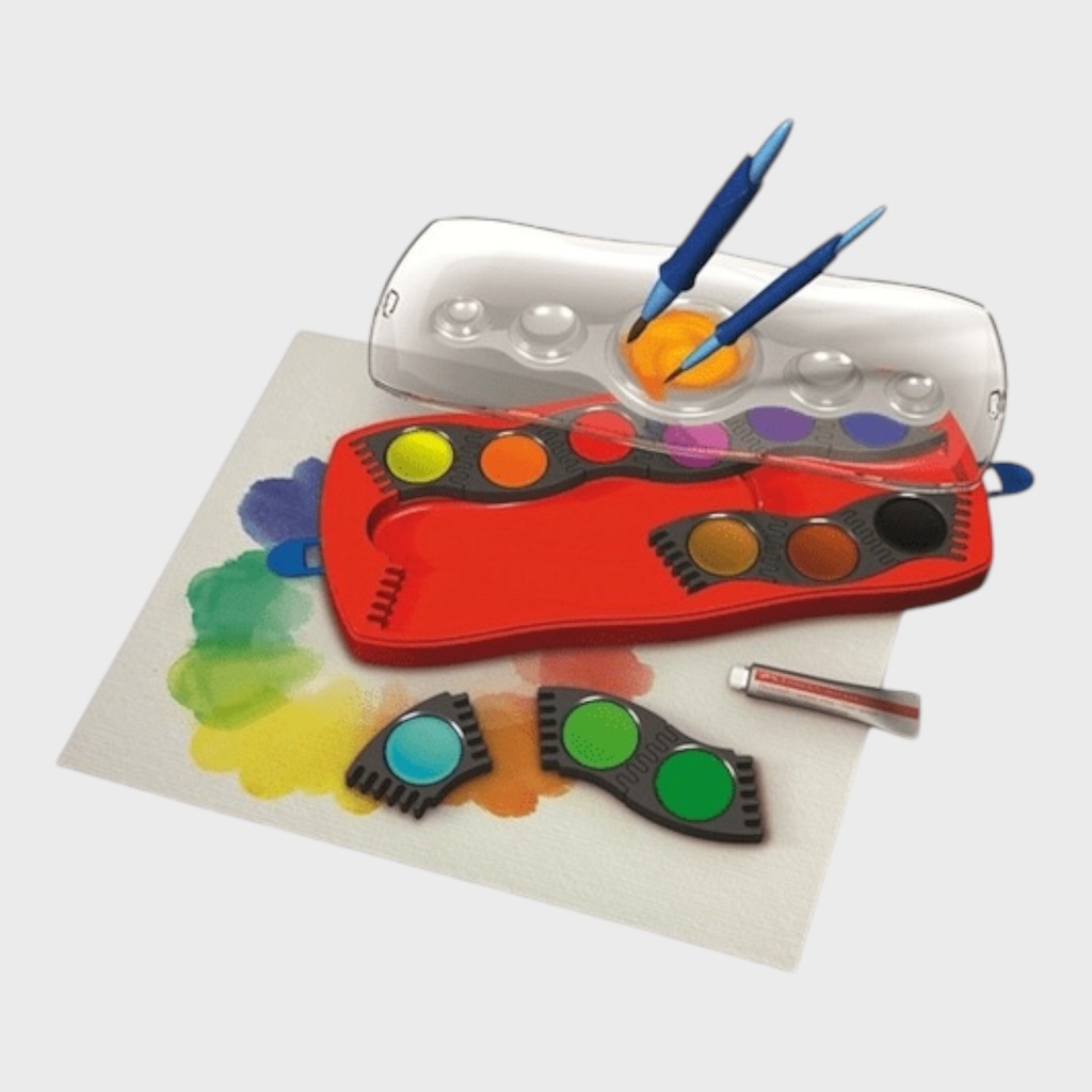 FABER-CASTELL Connector Gouache Paint Red Box Set x 12