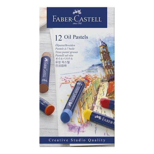 FABER-CASTELL Creative Studio Oil Pastel Set x 12