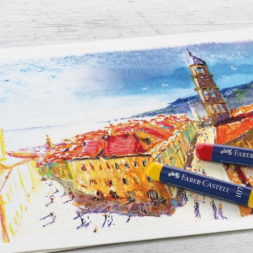 FABER-CASTELL Creative Studio Oil Pastel Set x 12