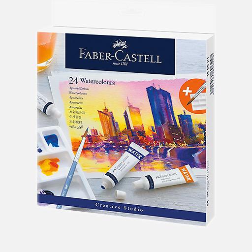 FABER-CASTELL Creative Studio Watercolor Set x 24