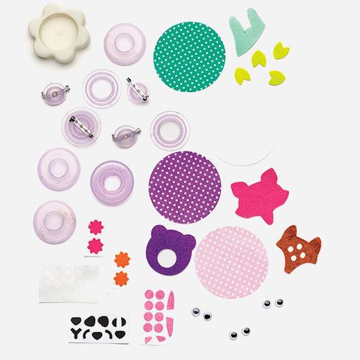 FABER-CASTELL Creativity For Kids Animal Buttons