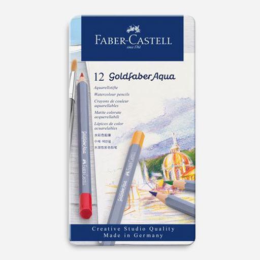 FABER-CASTELL Goldfaber Aqua Watercolor Pencil Set x 12