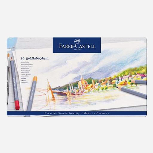 FABER-CASTELL Goldfaber Aqua Watercolor Pencil Set x 36