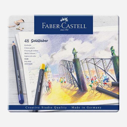 FABER-CASTELL Goldfaber Color Pencil Set x 48