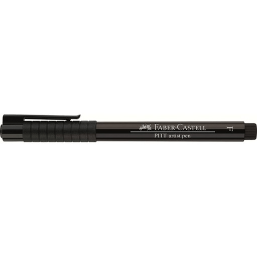 FABER-CASTELL Pitt Artist Pen F Fineliner (0.5mm) Black