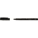 FABER-CASTELL Pitt Artist Pen F Fineliner (0.5mm) Black