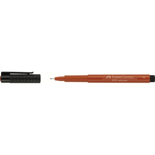 FABER-CASTELL Pitt Artist Pen F Fineliner (0.5mm) Sanguine