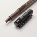 FABER-CASTELL Pitt Artist Pen F Fineliner (0.5mm) Sepia