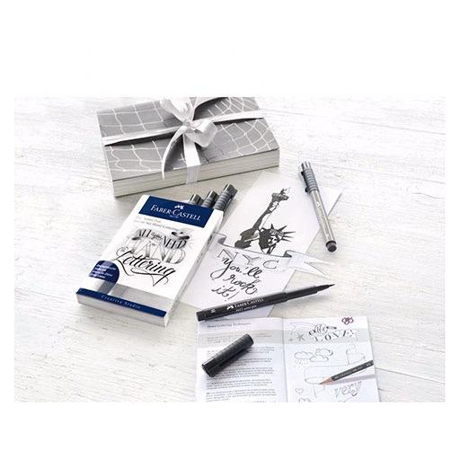 FABER-CASTELL Pitt Artist Pen Hand Lettering Starter Set x 8