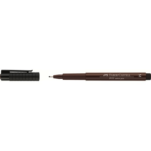 FABER-CASTELL Pitt Artist Pen M Fineliner (0.7mm) Sepia